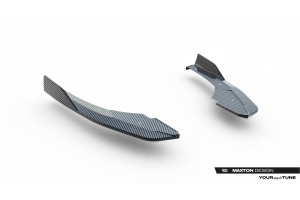 Prepreg Carbon Fiber Rear Side Splitters Audi RS3 Sedan 8Y Facelift