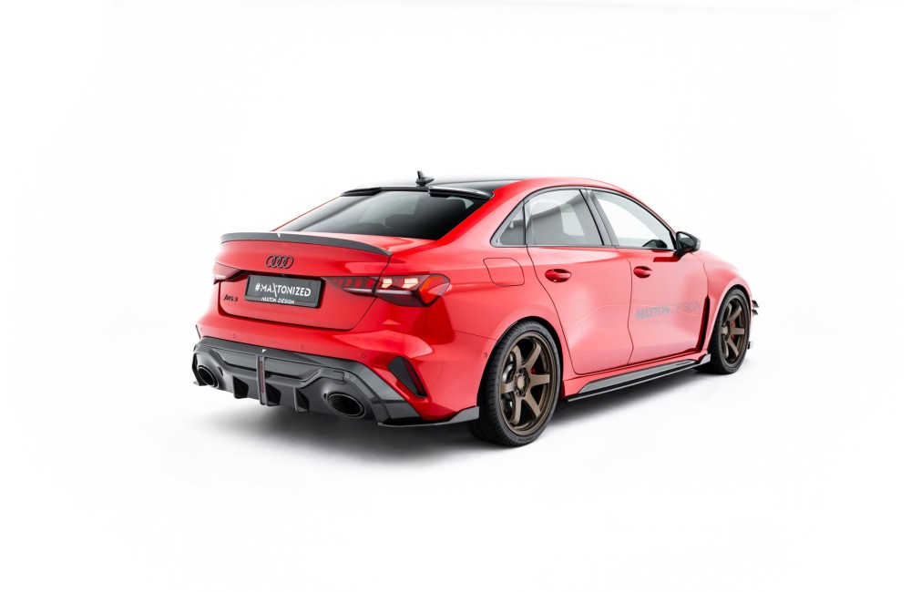 Prepreg Carbon Fiber Tailgate Spoiler V.2 Audi RS3 / S3 / A3 S-Line / A3 Sedan 8Y Facelift