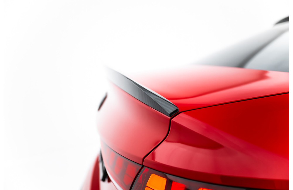 Prepreg Carbon Fiber Tailgate Spoiler V.2 Audi RS3 / S3 / A3 S-Line / A3 Sedan 8Y Facelift