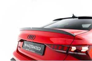 Prepreg Carbon Fiber Tailgate Spoiler V.2 Audi RS3 / S3 / A3 S-Line / A3 Sedan 8Y Facelift