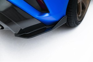Prepreg Carbon Fiber Rear Side Splitters Audi RS3 Sportback 8Y Facelift
