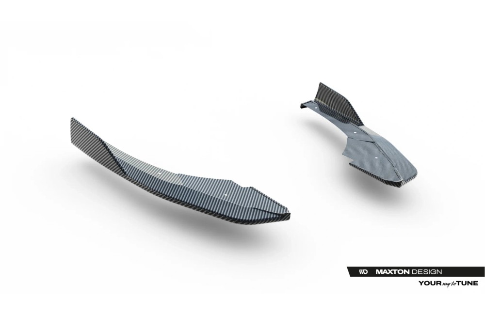 Prepreg Carbon Fiber Rear Side Splitters Audi RS3 Sportback 8Y Facelift