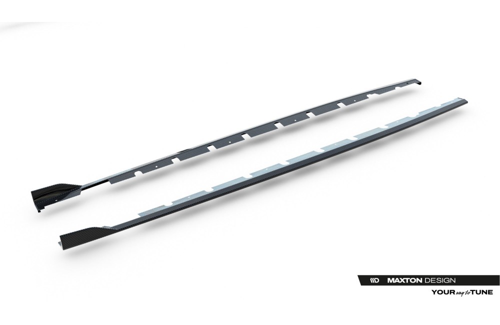 Prepreg Carbon Fiber Side Skirts V.1 Audi RS3 Sedan 8Y Facelift