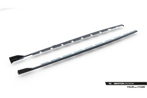 Prepreg Carbon Fiber Side Skirts V.1 Audi RS3 Sedan 8Y Facelift