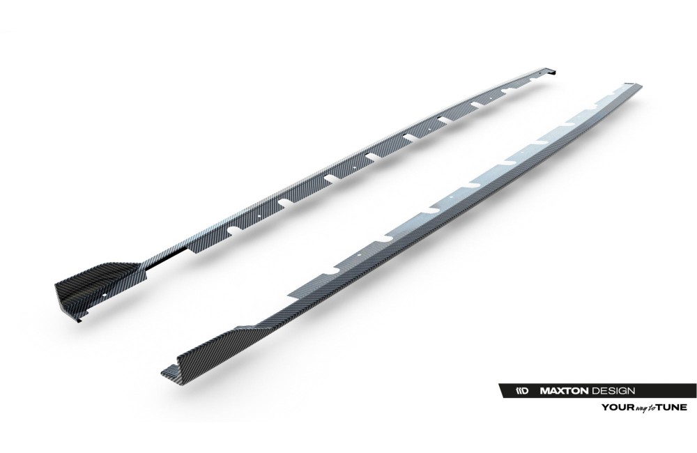 Prepreg Carbon Fiber Side Skirts V.1 Audi RS3 Sedan 8Y Facelift