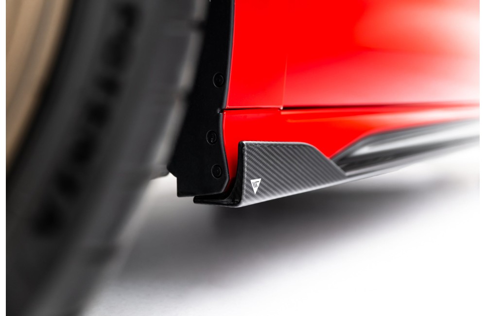 Prepreg Carbon Fiber Side Skirts V.1 Audi RS3 Sedan 8Y Facelift