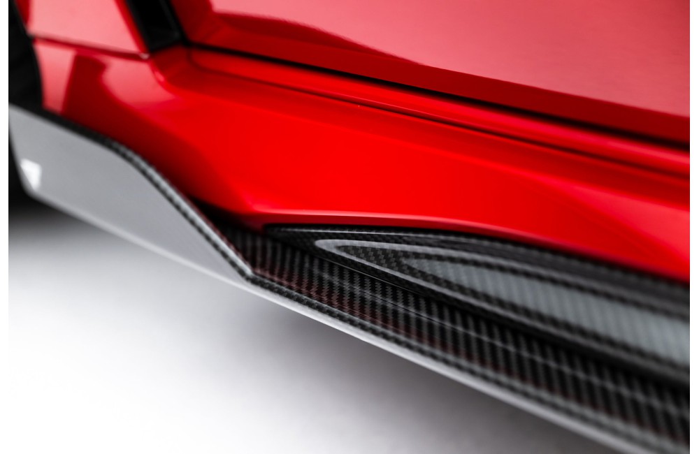 Set of Prepreg Carbon Fiber Side Skirts Audi RS3 Sedan 8Y Facelift