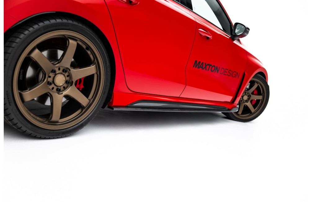 Set of Prepreg Carbon Fiber Side Skirts Audi RS3 Sedan 8Y Facelift