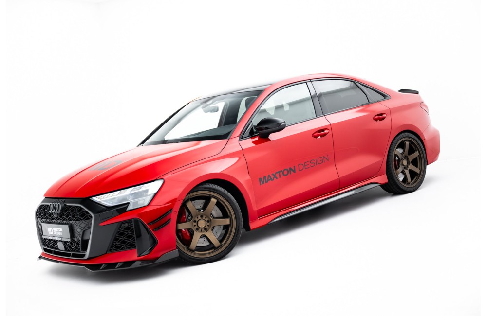Prepreg Carbon Fiber Side Skirts V.2 Audi RS3 Sedan 8Y Facelift