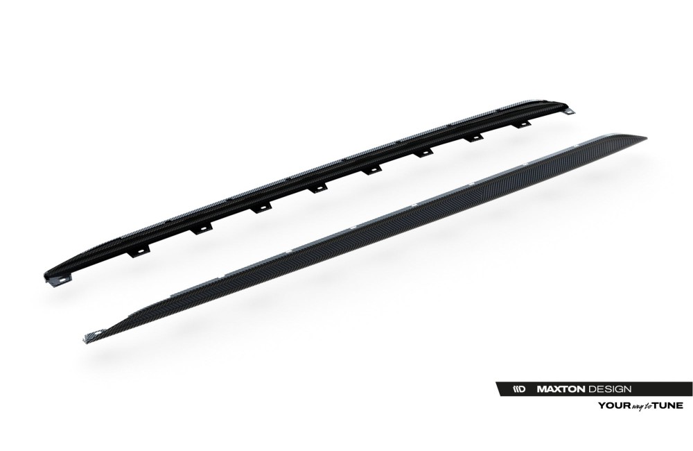 Prepreg Carbon Fiber Side Skirts V.2 Audi RS3 Sedan 8Y Facelift