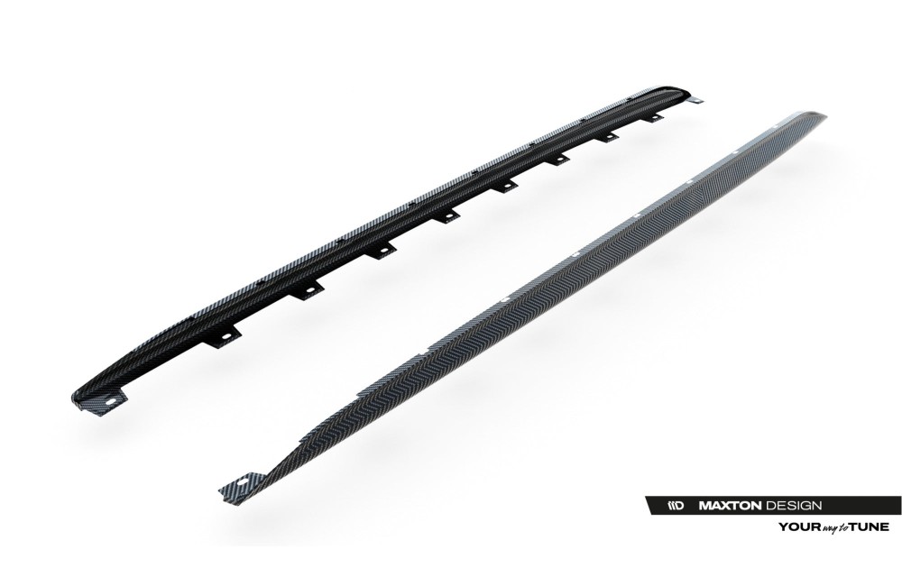 Prepreg Carbon Fiber Side Skirts V.2 Audi RS3 Sedan 8Y Facelift