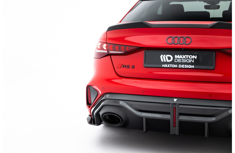 Set of Prepreg Carbon Splitters Audi RS3 Sedan 8Y Facelift