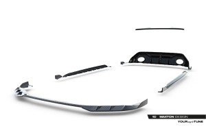 Set of Prepreg Carbon Splitters Audi RS3 Sedan 8Y Facelift