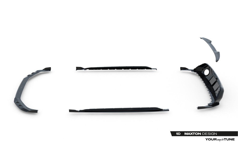 Set of Prepreg Carbon Splitters Audi RS3 Sedan 8Y Facelift