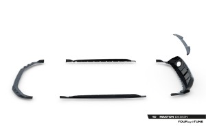 Set of Prepreg Carbon Splitters Audi RS3 Sedan 8Y Facelift