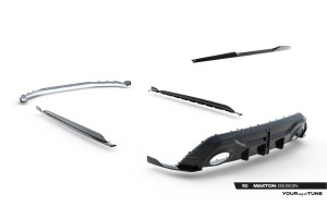 Set of Prepreg Carbon Splitters Audi RS3 Sedan 8Y Facelift