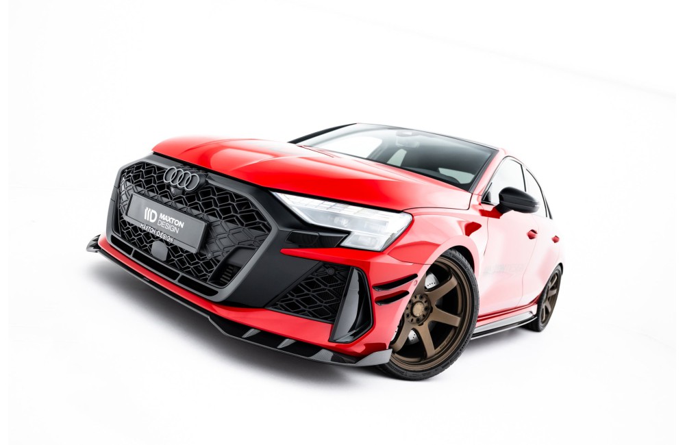 Set of Prepreg Carbon Splitters Audi RS3 Sedan 8Y Facelift