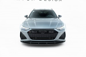 Prepreg Carbon Fiber Front Splitter Audi RS7 C8 Prepreg Carbon Fiber Front Splitter Audi RS7 C8
