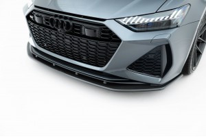 Prepreg Carbon Fiber Front Splitter Audi RS7 C8 Prepreg Carbon Fiber Front Splitter Audi RS7 C8