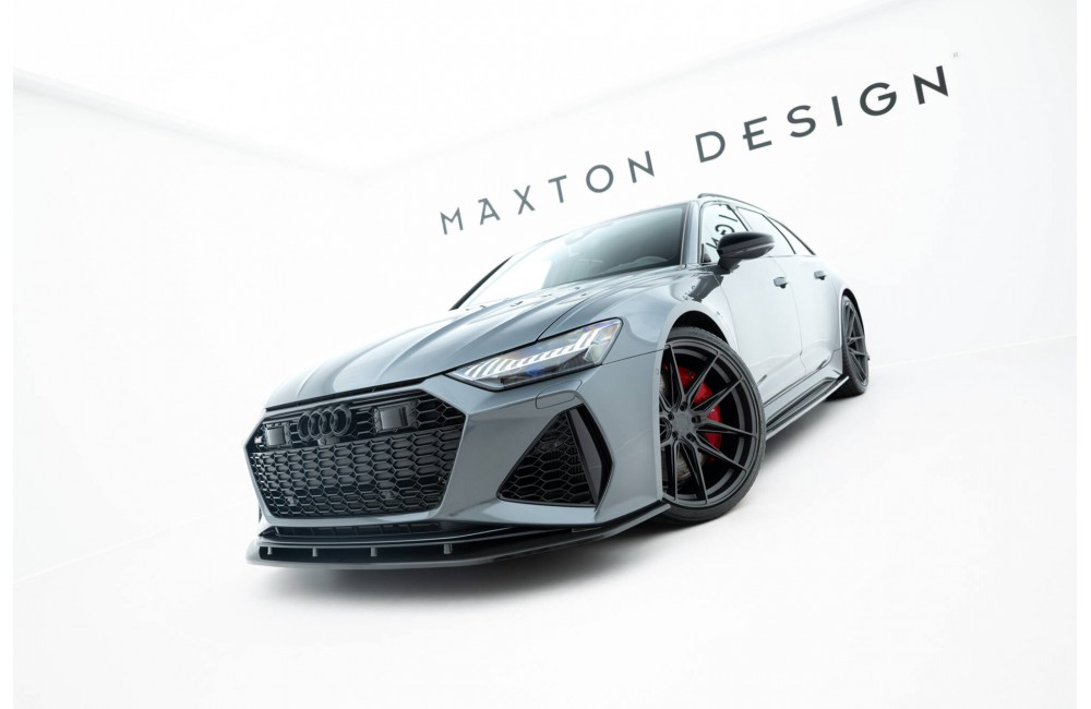 Prepreg Carbon Fiber Front Splitter Audi RS7 C8 Prepreg Carbon Fiber Front Splitter Audi RS7 C8