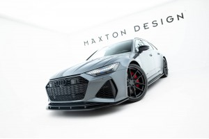 Prepreg Carbon Fiber Front Splitter Audi RS7 C8 Prepreg Carbon Fiber Front Splitter Audi RS7 C8