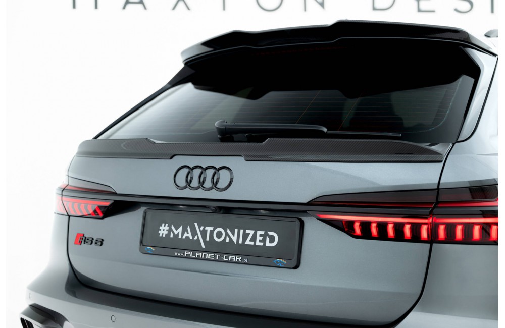 Prepreg Carbon Fiber Tailgate Spoiler (Lower) Audi RS6 C8 Prepreg Carbon Fiber Tailgate Spoiler (Lower) Audi RS6 C8