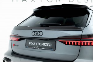 Prepreg Carbon Fiber Tailgate Spoiler (Lower) Audi RS6 C8 Prepreg Carbon Fiber Tailgate Spoiler (Lower) Audi RS6 C8