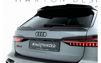 Prepreg Carbon Fiber Tailgate Spoiler (Lower) Audi RS6 C8 
