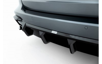 Prepreg Carbon Fiber Rear Diffuser Audi RS6 C8 (version without towbar) - No