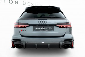 Prepreg Carbon Fiber Rear Diffuser Audi RS7 C8 C8 (version without towbar) - No Prepreg Carbon Fiber Rear Diffuser Audi RS7 C8 C8 (version without towbar) - No