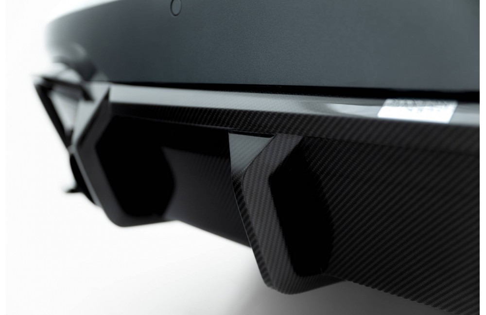 Prepreg Carbon Fiber Rear Diffuser Audi RS7 C8 C8 (version without towbar) - No Prepreg Carbon Fiber Rear Diffuser Audi RS7 C8 C8 (version without towbar) - No