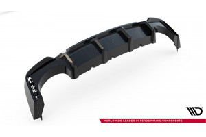 Prepreg Carbon Fiber Rear Diffuser Audi RS6 C8 (version without towbar) - No Prepreg Carbon Fiber Rear Diffuser Audi RS6 C8 (version without towbar) - No
