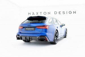 Prepreg Carbon Fiber Rear Diffuser Audi RS7 C8 (version with towbar) - Yes Prepreg Carbon Fiber Rear Diffuser Audi RS7 C8 (version with towbar) - Yes