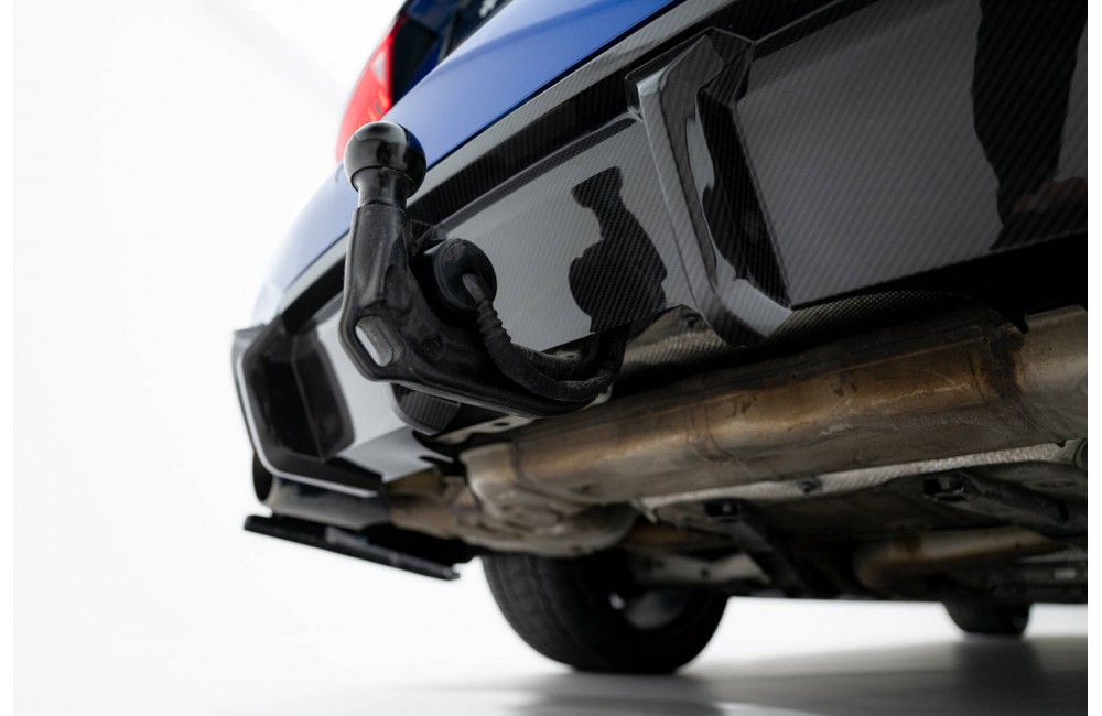 Prepreg Carbon Fiber Rear Diffuser Audi RS7 C8 (version with towbar) - Yes Prepreg Carbon Fiber Rear Diffuser Audi RS7 C8 (version with towbar) - Yes