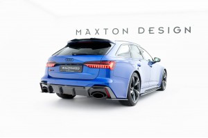 Prepreg Carbon Fiber Rear Diffuser Audi RS7 C8 (version with towbar) - Yes Prepreg Carbon Fiber Rear Diffuser Audi RS7 C8 (version with towbar) - Yes
