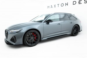 Set of Prepreg Carbon Fiber Splitters Audi RS6 C8 Set of Prepreg Carbon Fiber Splitters Audi RS6 C8