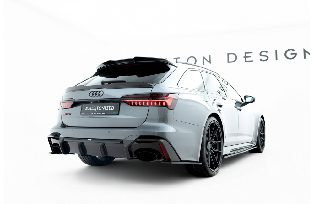 Set of Prepreg Carbon Fiber Splitters Audi RS6 C8 Set of Prepreg Carbon Fiber Splitters Audi RS6 C8