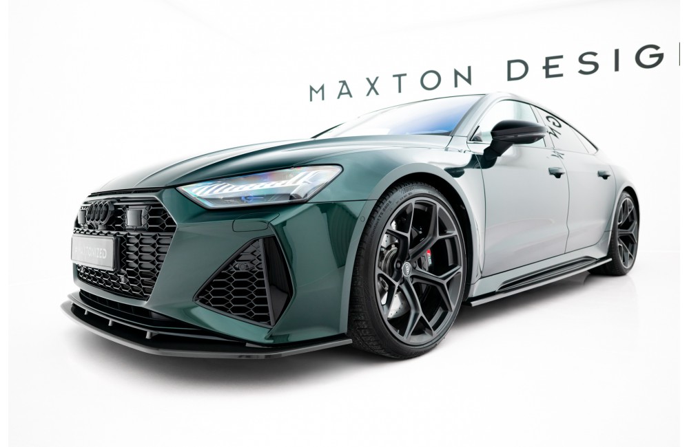 Set of Prepreg Carbon Fiber Splitters Audi RS7 C8 Set of Prepreg Carbon Fiber Splitters Audi RS7 C8