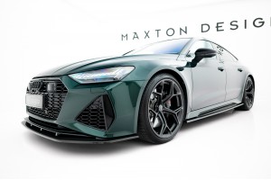 Set of Prepreg Carbon Fiber Splitters Audi RS7 C8 Set of Prepreg Carbon Fiber Splitters Audi RS7 C8