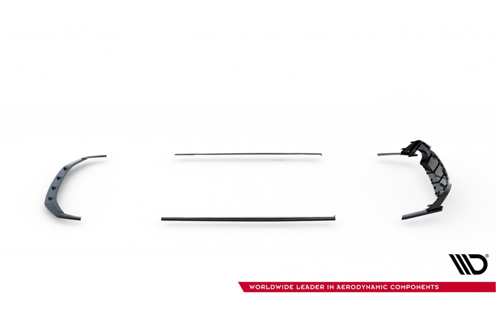Set of Prepreg Carbon Fiber Splitters Audi RS7 C8 Set of Prepreg Carbon Fiber Splitters Audi RS7 C8