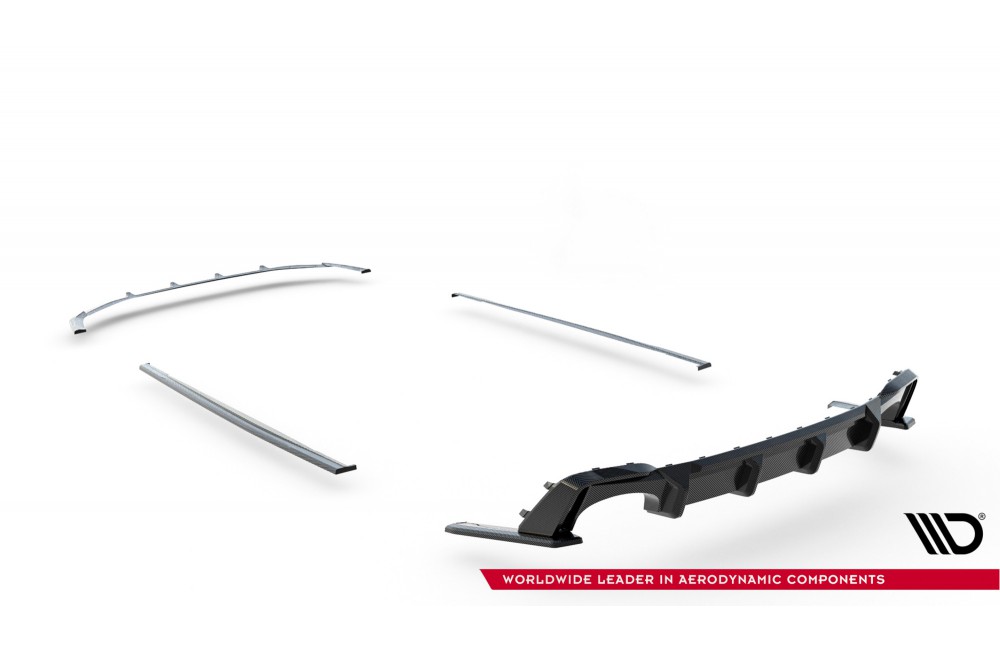 Set of Prepreg Carbon Fiber Splitters Audi RS7 C8 Set of Prepreg Carbon Fiber Splitters Audi RS7 C8