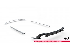 Set of Prepreg Carbon Fiber Splitters Audi RS7 C8 Set of Prepreg Carbon Fiber Splitters Audi RS7 C8