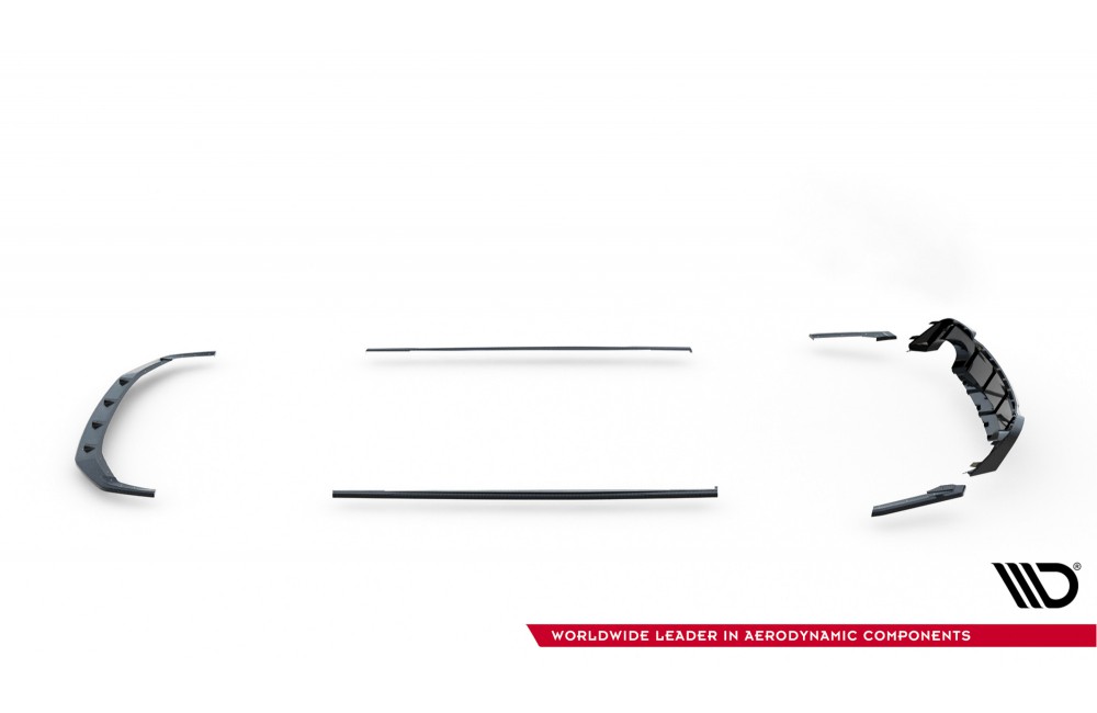 Set of Prepreg Carbon Fiber Splitters Audi RS7 C8 Set of Prepreg Carbon Fiber Splitters Audi RS7 C8