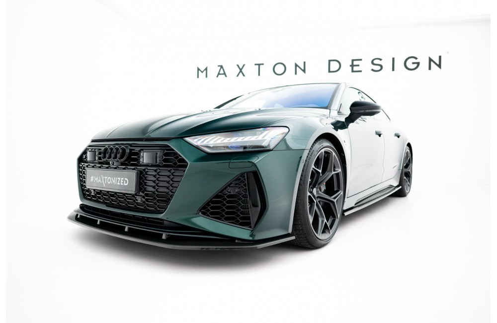 Set of Prepreg Carbon Fiber Splitters Audi RS7 C8 Set of Prepreg Carbon Fiber Splitters Audi RS7 C8