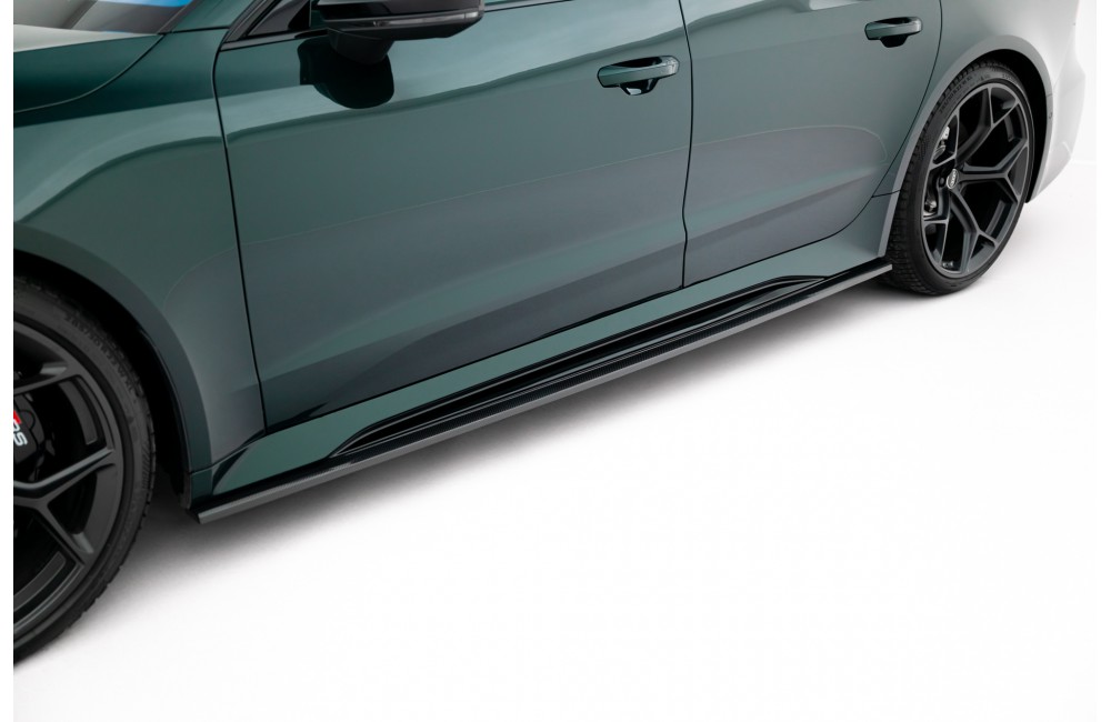 Set of Prepreg Carbon Fiber Splitters Audi RS7 C8 Set of Prepreg Carbon Fiber Splitters Audi RS7 C8