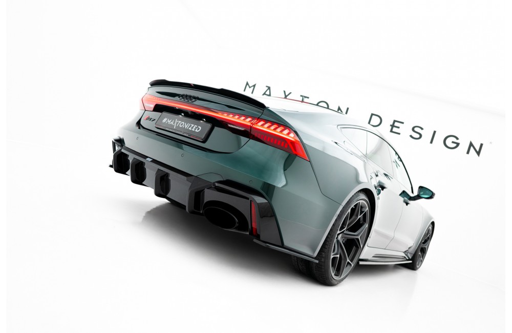 Set of Prepreg Carbon Fiber Splitters Audi RS7 C8 Set of Prepreg Carbon Fiber Splitters Audi RS7 C8