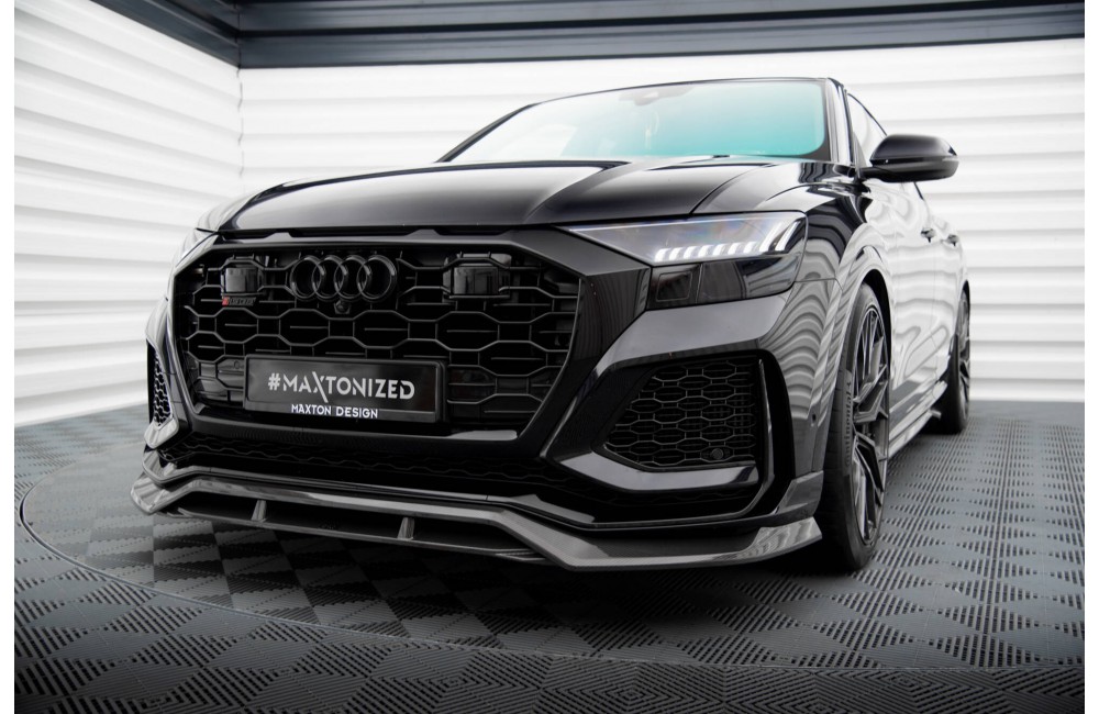 Prepreg Carbon Fiber Front Splitter Audi RSQ8 Mk1 Prepreg Carbon Fiber Front Splitter Audi RSQ8 Mk1