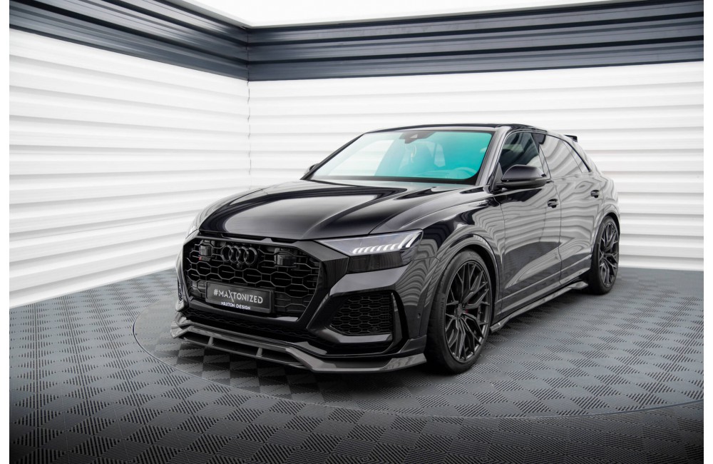 Prepreg Carbon Fiber Front Splitter Audi RSQ8 Mk1 Prepreg Carbon Fiber Front Splitter Audi RSQ8 Mk1