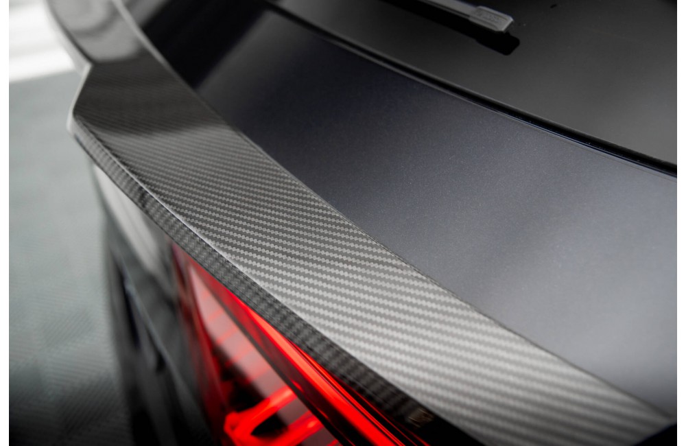 Prepreg Carbon Fiber Tailgate Spoiler (Lower) Audi RSQ8 / SQ8 / Q8 S-Line / Q8 Mk1 Prepreg Carbon Fiber Tailgate Spoiler (Lower) Audi RSQ8 / SQ8 / Q8 S-Line / Q8 Mk1