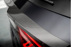 Prepreg Carbon Fiber Tailgate Spoiler (Lower) Audi RSQ8 / SQ8 / Q8 S-Line / Q8 Mk1 Prepreg Carbon Fiber Tailgate Spoiler (Lower) Audi RSQ8 / SQ8 / Q8 S-Line / Q8 Mk1